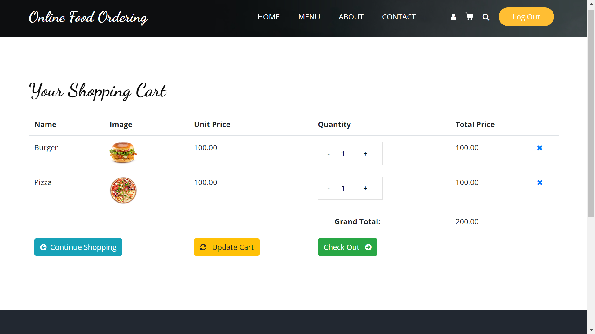 Online-Food-Ordering
